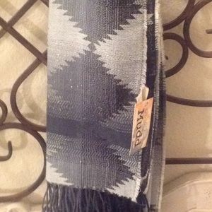 Mudd Black and Gray Scarf NWT bundle item
